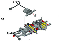 LEGO 8258 instructions page 1 – build guide